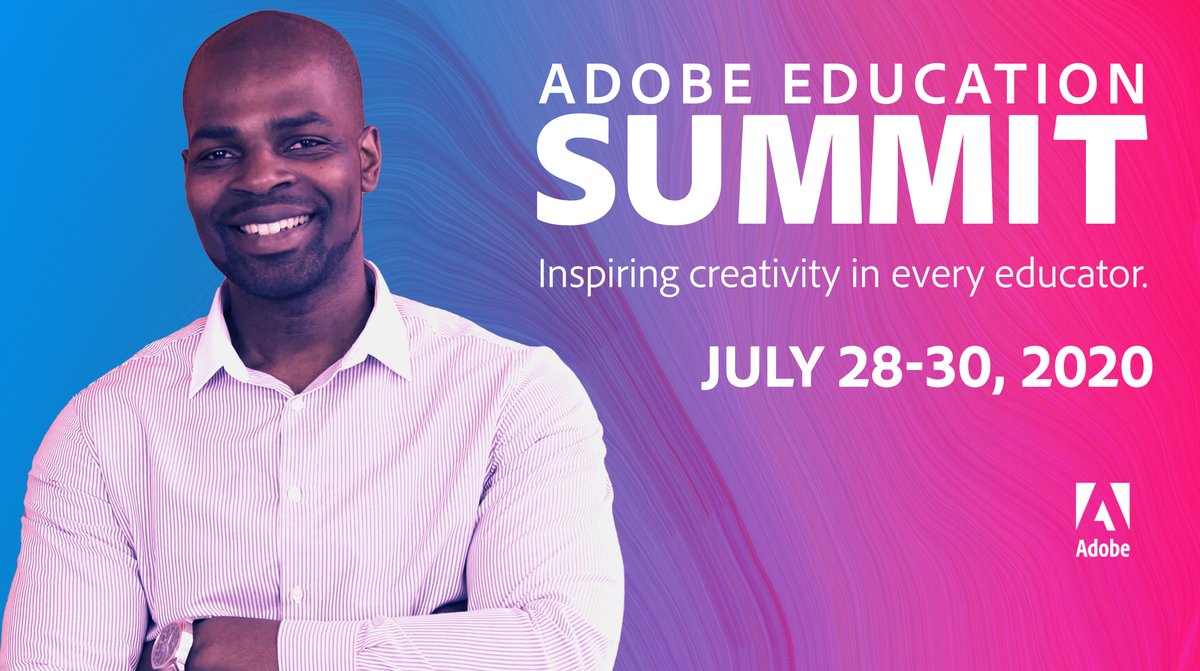 Adobe Educators Summit advertisement